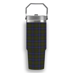 ScotsTee Shop Scottish MacMillan Hunting 2 Tartan Flip Straw Tumbler 20oz 30oz