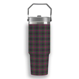 ScotsTee Shop Scottish Graham of Airth Ancient Tartan Flip Straw Tumbler 20oz 30oz