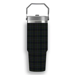 ScotsTee Shop Scottish Humphries Tartan Flip Straw Tumbler 20oz 30oz