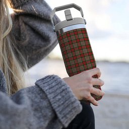 ScotsTee Shop Scottish McGill Tartan Flip Straw Tumbler 20oz 30oz