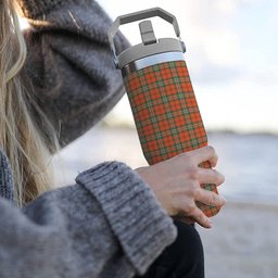ScotsTee Shop Scottish Scott Ancient Tartan Flip Straw Tumbler 20oz 30oz