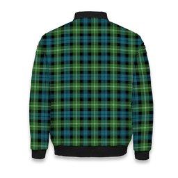 ScotsTee Shop Scottish Baillie of Polkemmet Ancient Crest Tartan Bomber Puffer Jacket