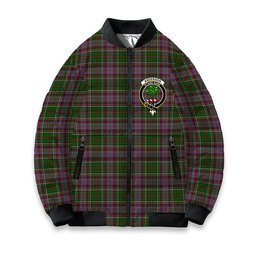 ScotsTee Shop Scottish Anderson of Kinneddar Hunting Crest Tartan Bomber Puffer Jacket