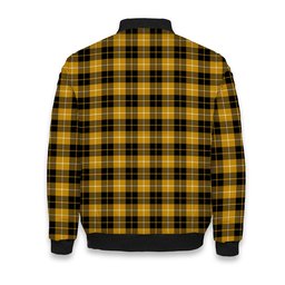 ScotsTee Shop Scottish Barclay Dress Ancient Clan Crest Tartan Bomber Puffer Jacket