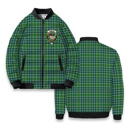 ScotsTee Shop Scottish Donald Lord of the Isles Hunting Ancient Crest Tartan Bomber Puffer Jacket