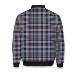 ScotsTee Shop Scottish Gayre Hunting Modern Crest Tartan Bomber Puffer Jacket