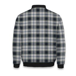 ScotsTee Shop Scottish MacTavish of Dunardry Dress Crest Tartan Bomber Puffer Jacket