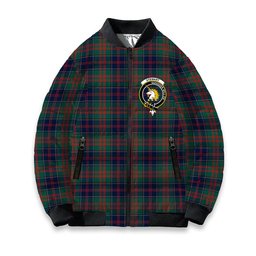 ScotsTee Shop Scottish Stewart of Appin Hunting Modern Clan Crest Tartan Bomber Puffer Jacket