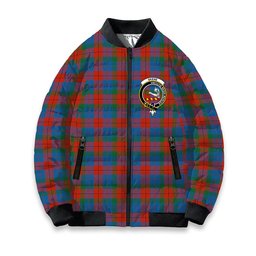 ScotsTee Shop Scottish Skene of Cromar Ancient Crest Tartan Bomber Puffer Jacket