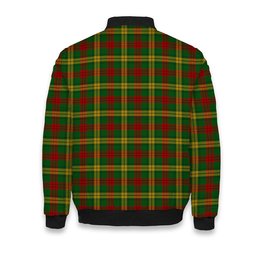 ScotsTee Shop Scottish McMillan Society of Glasgow Crest Tartan Bomber Puffer Jacket