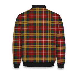 ScotsTee Shop Scottish Young Presidents Organisation Dress Crest Tartan Bomber Puffer Jacket
