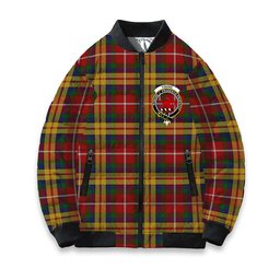 ScotsTee Shop Scottish Young Presidents Organisation Dress Crest Tartan Bomber Puffer Jacket