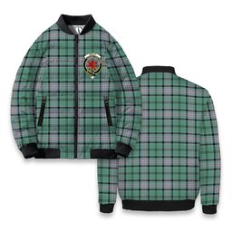 ScotsTee Shop Scottish Kelly of Sleat Hunting Ancient Crest Tartan Bomber Puffer Jacket
