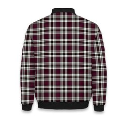 ScotsTee Shop Scottish Little Dress Modern Crest Tartan Bomber Puffer Jacket