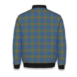 ScotsTee Shop Scottish Stewart of Appin Hunting Ancient Crest Tartan Bomber Puffer Jacket