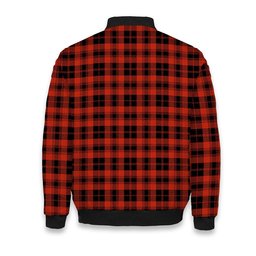 ScotsTee Shop Scottish Murray of Ochtertyre Ancient Crest Tartan Bomber Puffer Jacket