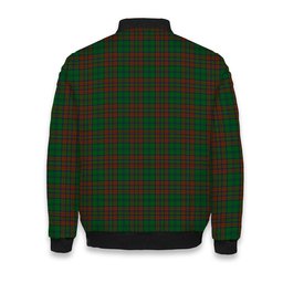 ScotsTee Shop Scottish Matheson Hunting Highland Society of London Crest Tartan Bomber Puffer Jacket