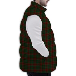 ScotsTee Shop Scottish Anderson Coulson Bonner 1 Premium Tartan Puffer Vest Winter White Duck Down Vest Sleeveless