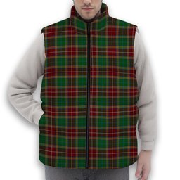 ScotsTee Shop Scottish Baxter Premium Tartan Puffer Vest Winter White Duck Down Vest Sleeveless