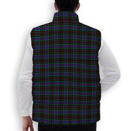 ScotsTee Shop Scottish Brodie Hunting Modern Premium Tartan Puffer Vest Winter White Duck Down Vest Sleeveless