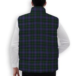 ScotsTee Shop Scottish Couper Premium Tartan Puffer Vest Winter White Duck Down Vest Sleeveless