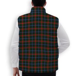 ScotsTee Shop Scottish Cumming 1831 Premium Tartan Puffer Vest Winter White Duck Down Vest Sleeveless