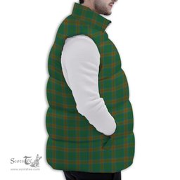 ScotsTee Shop Scottish Cranstoun Ancient Premium Tartan Puffer Vest Winter White Duck Down Vest Sleeveless