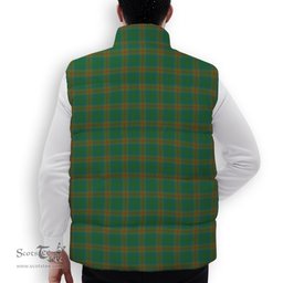 ScotsTee Shop Scottish Cranstoun Ancient Premium Tartan Puffer Vest Winter White Duck Down Vest Sleeveless
