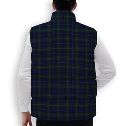 ScotsTee Shop Scottish Carruthers George Premium Tartan Puffer Vest Winter White Duck Down Vest Sleeveless