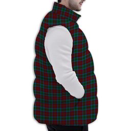 ScotsTee Shop Scottish Christie, Keith & Family Premium Tartan Puffer Vest Winter White Duck Down Vest Sleeveless