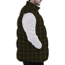 ScotsTee Shop Scottish Cunningham Hunting Modern Premium Tartan Puffer Vest Winter White Duck Down Vest Sleeveless