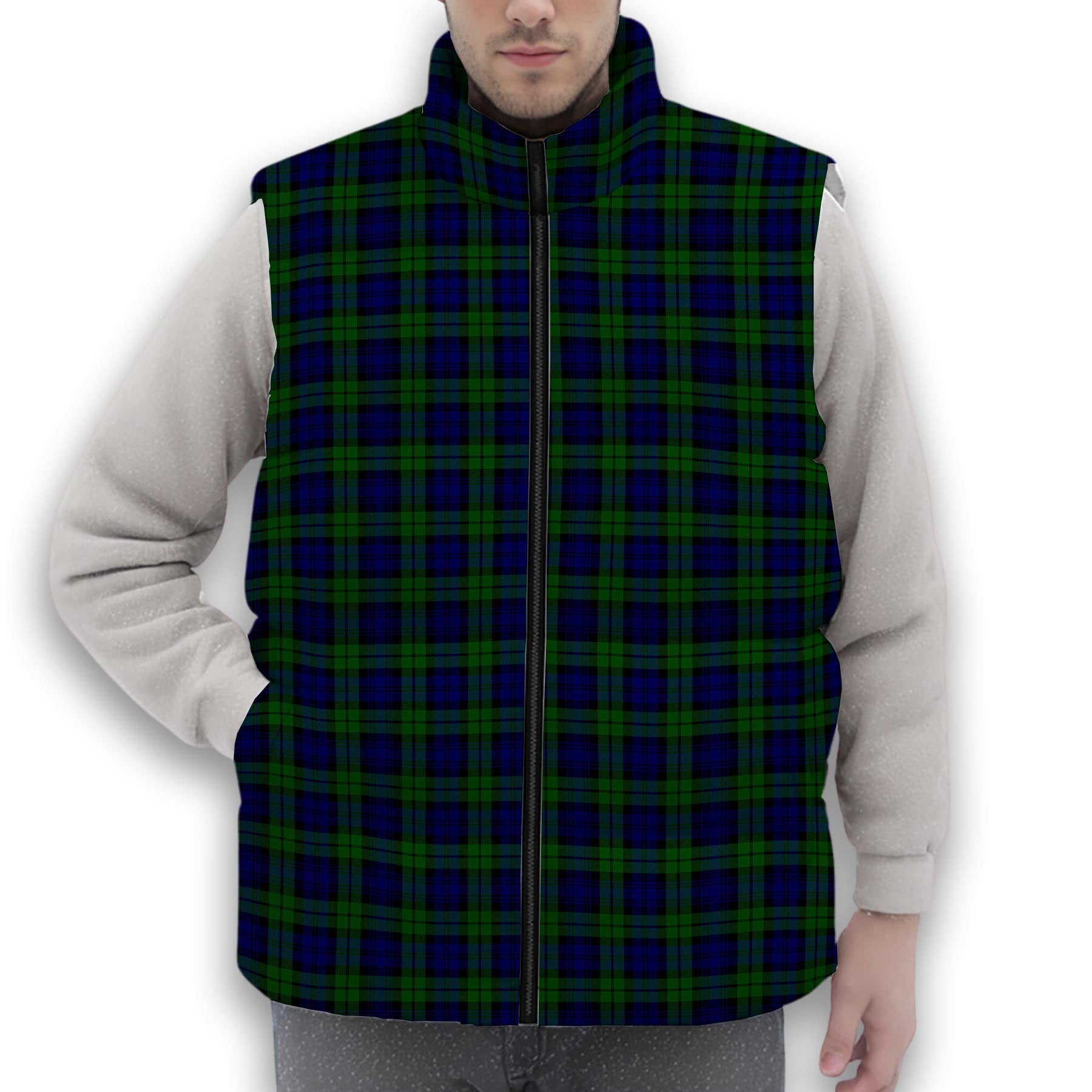 ScotsTee Shop Scottish Campbell Modern Premium Tartan Puffer Vest Winter White Duck Down Vest Sleeveless