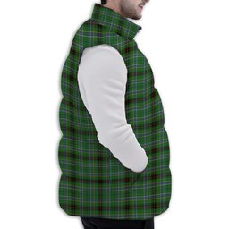 ScotsTee Shop Scottish Duncan of Sketraw Ancient Premium Tartan Puffer Vest Winter White Duck Down Vest Sleeveless