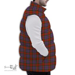 ScotsTee Shop Scottish Dalrymple Orginal Premium Tartan Puffer Vest Winter White Duck Down Vest Sleeveless