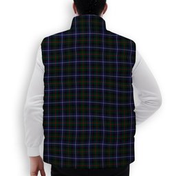 ScotsTee Shop Scottish Dalmeny 1 Premium Tartan Puffer Vest Winter White Duck Down Vest Sleeveless