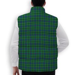 ScotsTee Shop Scottish Duncan Ancient Premium Tartan Puffer Vest Winter White Duck Down Vest Sleeveless