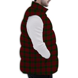 ScotsTee Shop Scottish Denny Hunting Premium Tartan Puffer Vest Winter White Duck Down Vest Sleeveless