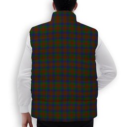 ScotsTee Shop Scottish Dorward Premium Tartan Puffer Vest Winter White Duck Down Vest Sleeveless
