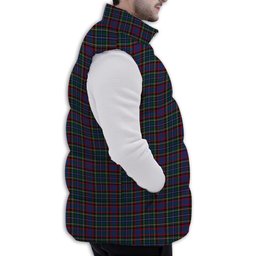 ScotsTee Shop Scottish MacBeth or MacLulich Premium Tartan Puffer Vest Winter White Duck Down Vest Sleeveless