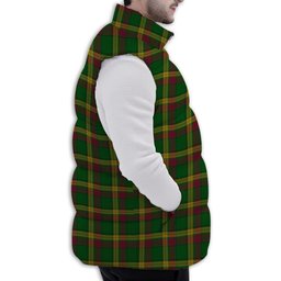 ScotsTee Shop Scottish MacMillan Anc Clans Originaux Premium Tartan Puffer Vest Winter White Duck Down Vest Sleeveless