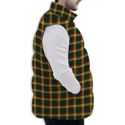 ScotsTee Shop Scottish MacMillan Old Modern Premium Tartan Puffer Vest Winter White Duck Down Vest Sleeveless