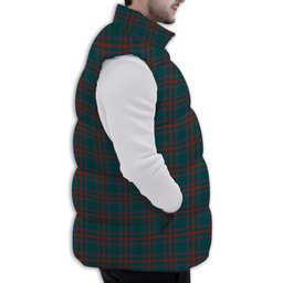ScotsTee Shop Scottish Shaw of Tordarroch Hunting Modern Premium Tartan Puffer Vest Winter White Duck Down Vest Sleeveless