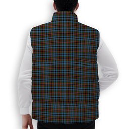 ScotsTee Shop Scottish Soutar Premium Tartan Puffer Vest Winter White Duck Down Vest Sleeveless