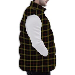 ScotsTee Shop Scottish Gwynn Premium Tartan Puffer Vest Winter White Duck Down Vest Sleeveless