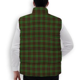 ScotsTee Shop Scottish MacPhee Hunting Ancient Premium Tartan Puffer Vest Winter White Duck Down Vest Sleeveless