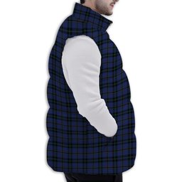 ScotsTee Shop Scottish Hope Weir Premium Tartan Puffer Vest Winter White Duck Down Vest Sleeveless