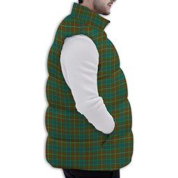 ScotsTee Shop Scottish McConnell Ancient Premium Tartan Puffer Vest Winter White Duck Down Vest Sleeveless