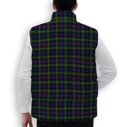 ScotsTee Shop Scottish MacKenzie Morgan Premium Tartan Puffer Vest Winter White Duck Down Vest Sleeveless