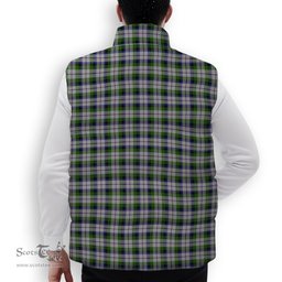 ScotsTee Shop Scottish MacNaughton Dress Premium Tartan Puffer Vest Winter White Duck Down Vest Sleeveless