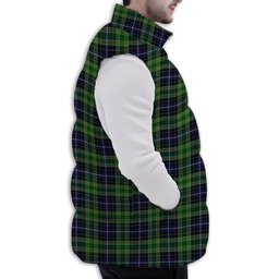 ScotsTee Shop Scottish McKellar Premium Tartan Puffer Vest Winter White Duck Down Vest Sleeveless